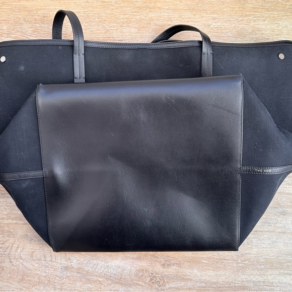 The Row Canvas Park Tote - Black - Picture 12 of 16